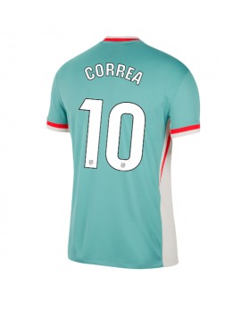 Atletico Madrid Angel Correa #10 Replika Borta Kläder 2024-25 Kortärmad